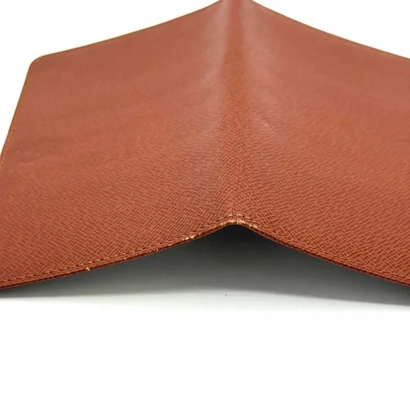 Vintage Louis Vuitton Taiga Passport Cover ✔️Authentic! Brown Early 90’s - Picture 6 of 13